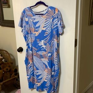Columbia Omni freeze dress in fun tropical print